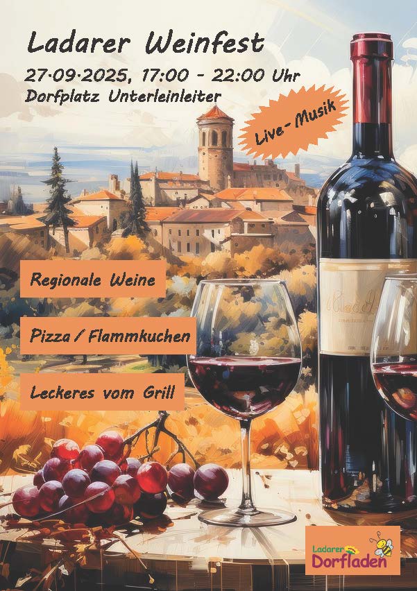 Flyer Weinfest 20252